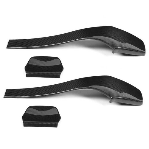For BMW F80 M3 F82 M4 14+ Carbon Fiber Seat Back Backseat Trim Covers 4 PCS Set - Picture 10 of 12