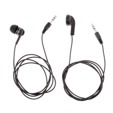   3.5mm Headphone Jack Single Side Earphone Stereo Ear Buds for One Ear Headset