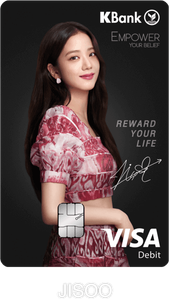Jisoo Kbank X Blackpink Black Edition Do Whatever You Believe Debit Card Ebay