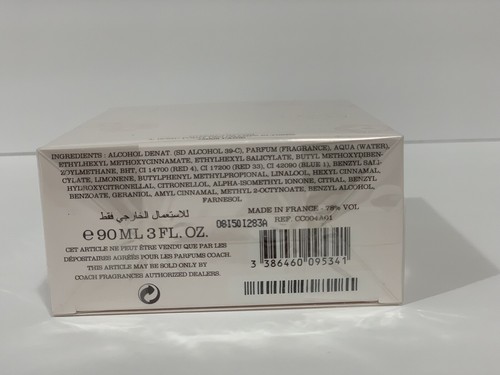 COACH FLORAL NEW YORK PERFUME FOR WOMEN EDP SPRAY 3.0 OZ 90 ML NEW IN SEALED BOX - Picture 6 of 6