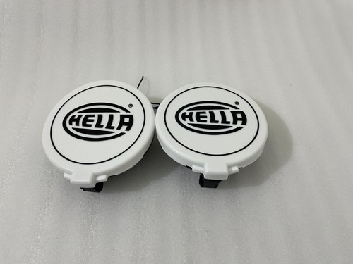 Pair Hella Comet 500 Driving Lamp White Spot Light With Cover Universal |Fit For - Picture 5 of 21