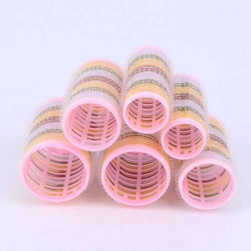 6 Pcs Große Haar Rollen Salon Friseur achats Curlers Haar Curling Roller Lockenwickler