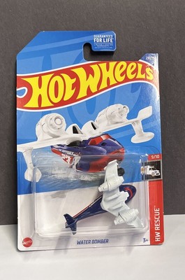 2021 Hot Wheels HW Rescue #9/10 WATER BOMBER Blue/White 231/250