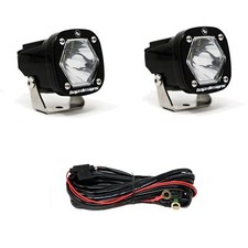 Baja Designs 387801 S1 Black LED Auxiliary Light Pod Pair