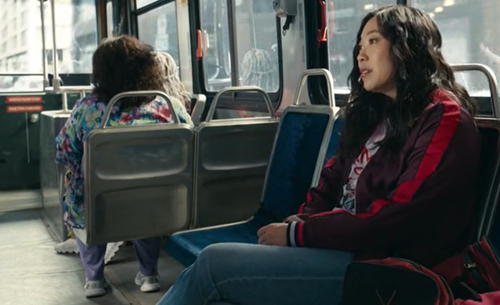 Jackpot Movie Wardrobe Katie Awkwafina Screen Worn Outfit Pants Jacket Shoes - Picture 8 of 12