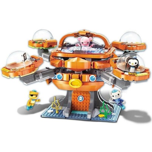Octonauts lego Octopod Octopus Playset Barnacles Kwazii Peso Inkling Kids