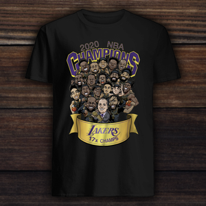 Nba Lakers Championship Shirt La Lakers 2020 Championship T Shirt Men Women Ebay