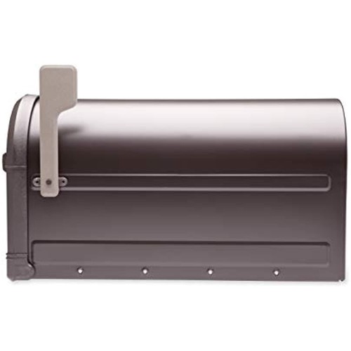 Architectural Mailboxes 7900-5RZ-CG-10 Roxbury Postmount Mailbox, Large, Rubbed - Picture 3 of 7