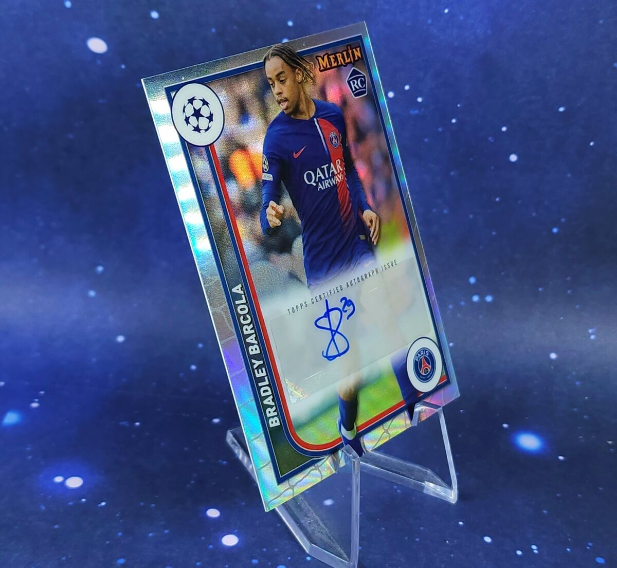 Topps BRADLEY BARCOLA バルコラ RC 直筆サインカード(199シリ Topps BRADLEY BARCOLA バルコラ RC 直筆サインカード(199シリ