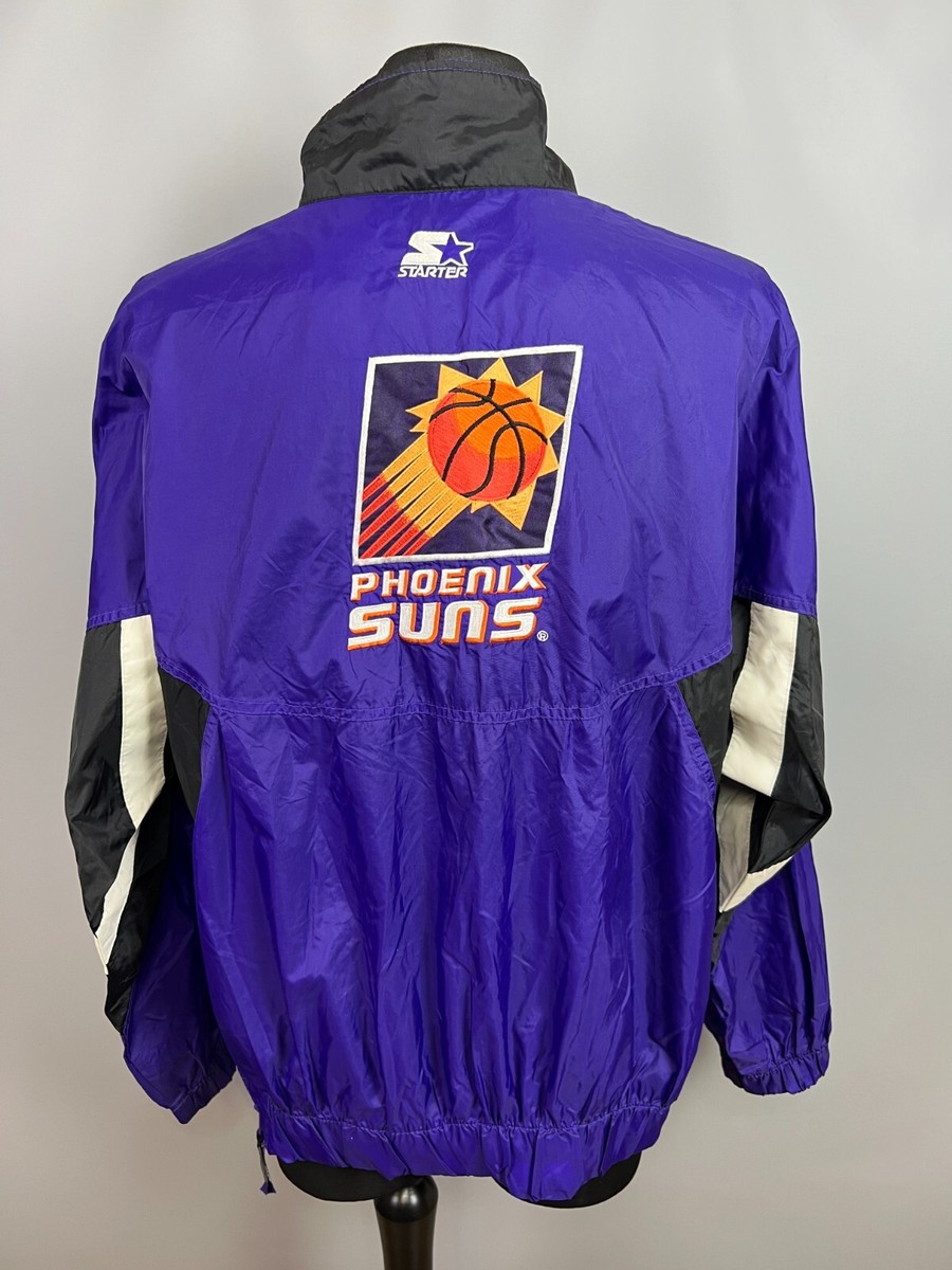 PHOENIX SUNS 1990's JACKET WIDBREAKER NBA BASKETBALL STARTER MENS