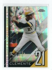 ROBERTO CLEMENTE 2020 TOPPS CHROME UPDATE NUMBERS GAME REFRACTOR #NGC-3 PIRATES