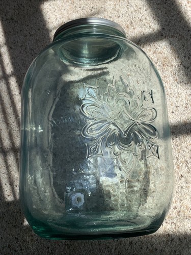 VIDRIOS SAN MIGUEL 100 % recyceltes Glas *RIESIG* Getränkebehälter mit Wasserhahn BRANDNEU - Bild 7 von 11