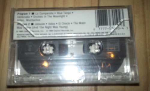 Les Baxter - For Dancers Only: Favorite Tangos 1992 Cassette SEALED Easy Listen - Picture 2 of 2