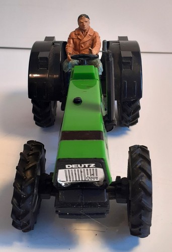 VINTAGE BRITAINS 1978 - DEUTZ DX 110 GREEN TRACTOR WITH DRIVER - Picture 3 of 7
