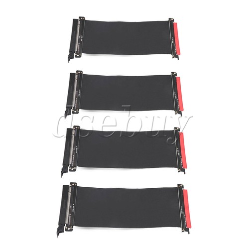 4 x High Speed PCI Express 16x Flexible Kabel Riser Karte für 1HE 2HE IPC Gehäuse - Bild 1 von 8