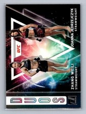 Zhang Weili / Joanna Jedrzejczyk 2022 Donruss UFC Duos #2