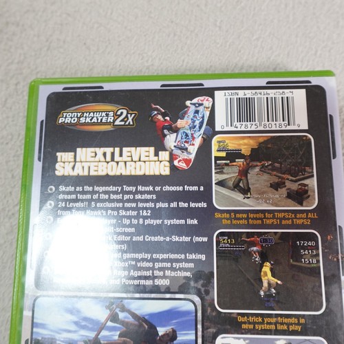 Tony Hawks Pro Skater 2X Xbox Microsoft 2001 Tested Works Skater Skating Game - Bild 5 von 11