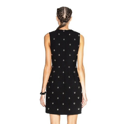 995 $ NEU ALEXANDER WANG REVOLVE SCHWARZES MINIKLEID MIT NIETEN 4 - Bild 6 von 8