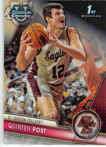 2023-24 Bowman Chrome University - Singles - Pick Your Card - Complete Your Set - Picture 28 of 201