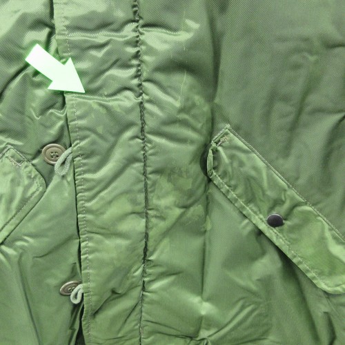 VTG Alpha Industries Jacket Mens Medium Extreme Cold Weather Impermeable 80s - Picture 5 of 16