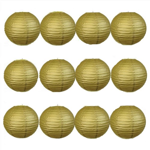 12PCs Paper Lantern Paper Lanterns Lampshade Birthday Wedding Christmas Party - Picture 39 of 39