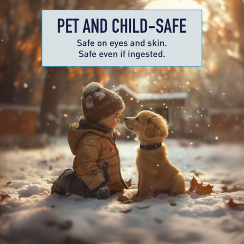 Safe Paw Pet Friendly Concrete Safe Salt Free Ice Melt Pellets, 35 Pound Pail - Picture 9 of 12