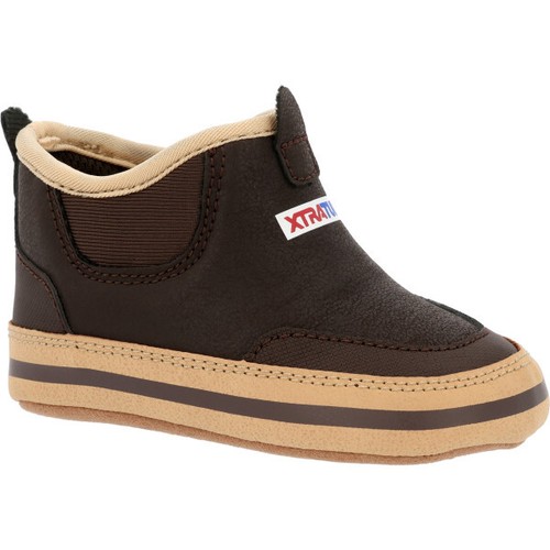 Xtratuf Infant Minnow Ankle Deck Boot - Brown - Picture 1 of 7