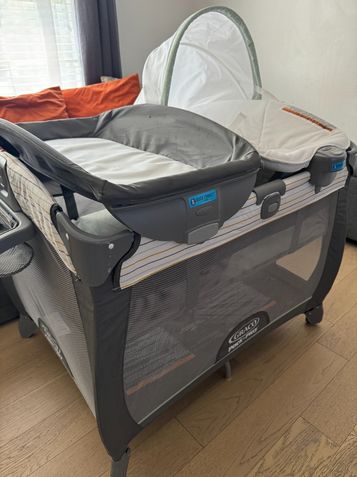 Bouncer Graco Pack N Play Quick Connect Sheets Playpen Sheets