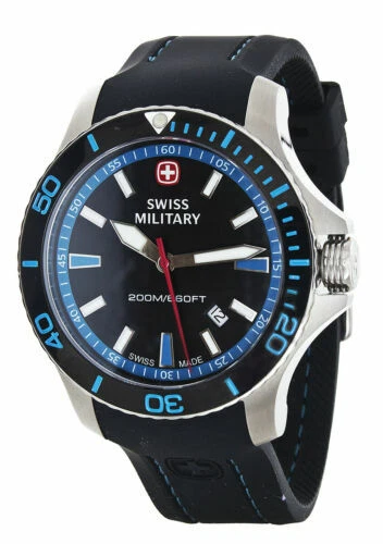 Swiss Military Rubber Band Wristwatches