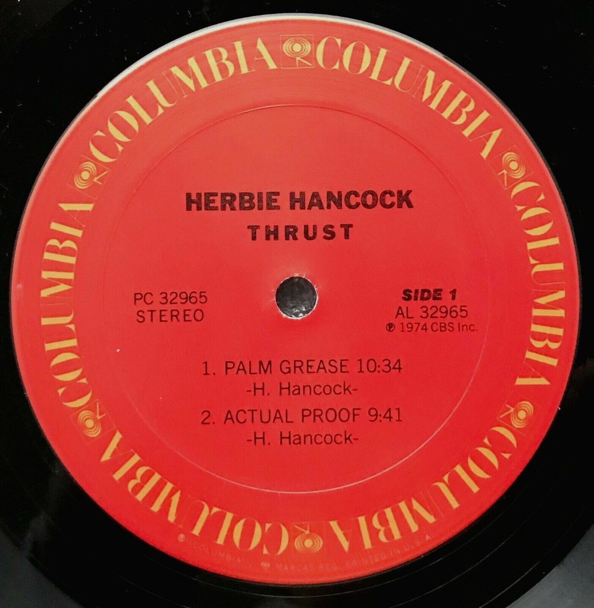 米LP Herbie Hancock Thrust 88697404061,MOV Columbia, Legacy Vin /00260 Herbie Hancock - Thrust - Amazon.com Music