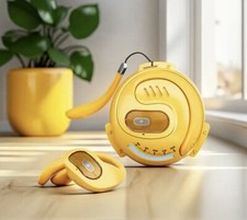 Wireless Bluetooth 5.4 Ear Earbuds. Yellow. NIB Free Shipping