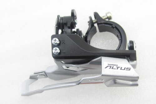 Shimano Aluts FD-M370 9/27 3x9 Speed MTB Bike Front Derailleur 34.9MM Dual Pull - Picture 5 of 11