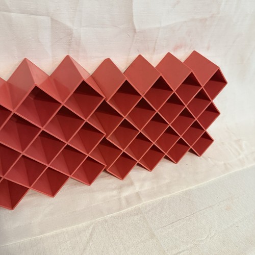 (2) Post Modern Copco Molded Plastic Honeycomb Storage Rack, Spice Rack, VTG - Picture 6 of 7