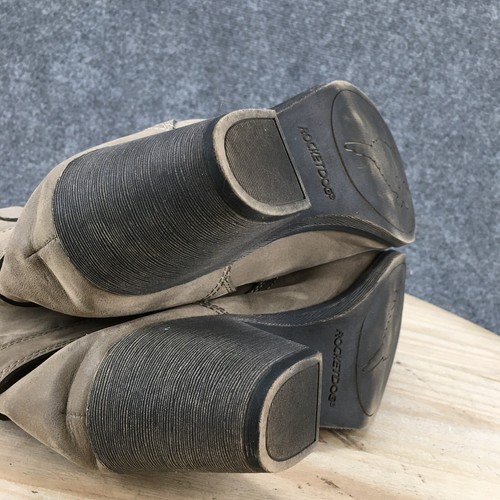 Rocket Dog Boots Womens 9.5 Sayla Ankle Western Booties Heels Brown Pull On - Picture 16 of 23