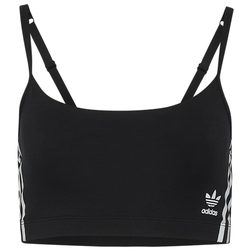 Adidas Intimates Damen Adicolor ComfortFlex Cotton Scoop Bralette, schwarz, S - Bild 1 von 1