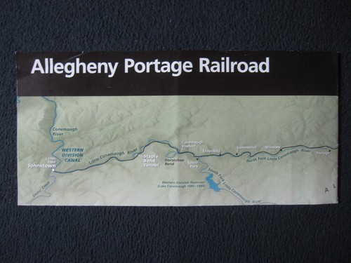 Allegheny Portage Railroad State Park Map Pennsylvania [2022] Includes Shipping! - Picture 1 of 4