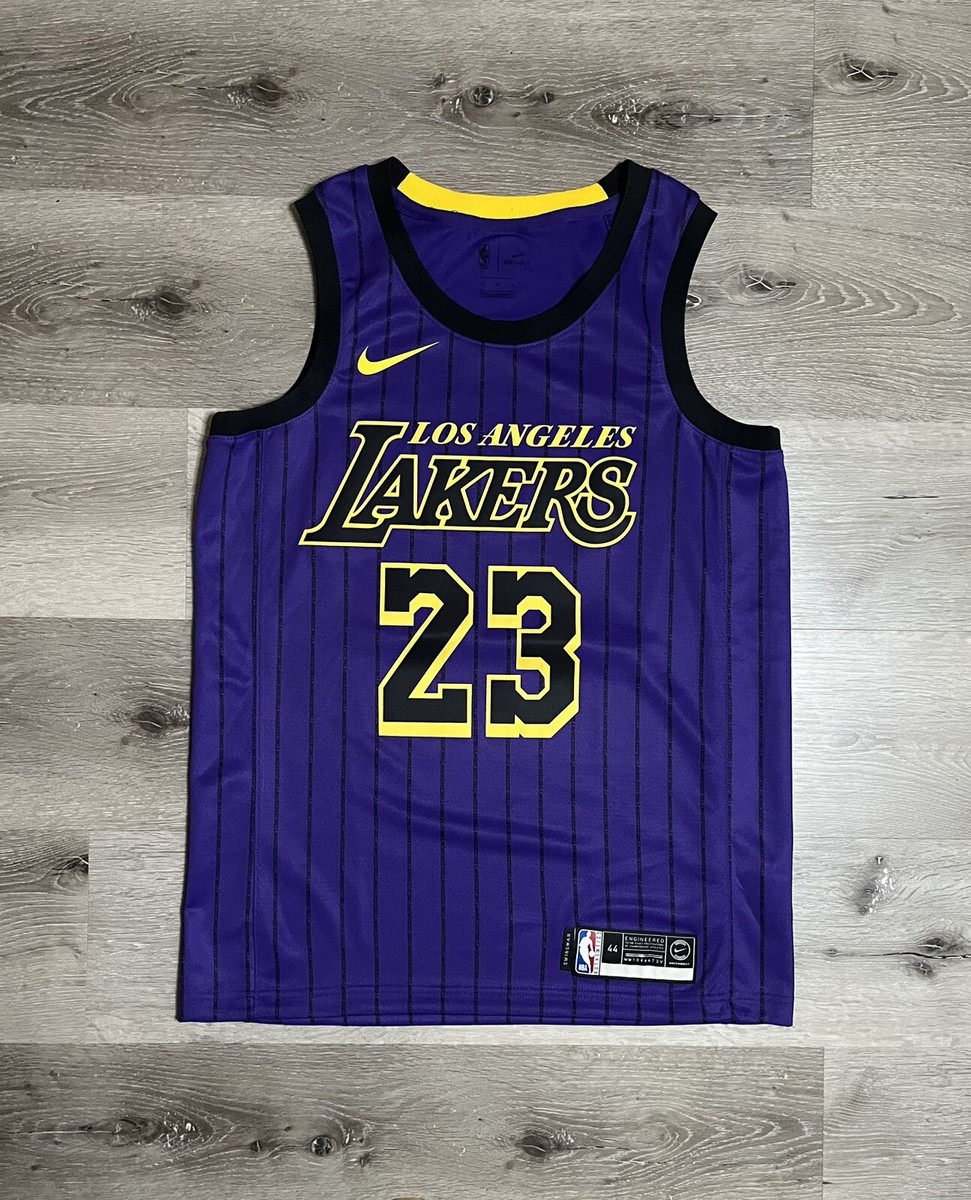 ウェア Nike Los Angeles Lakers City Edition 44 Nike Los Angeles Lakers Jersey City Edition LeBron James Sz