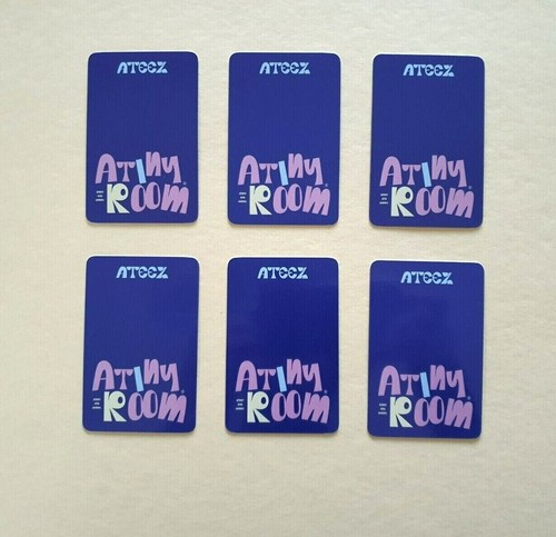 ATEEZ 4th Anniversary Atiny Room Pop Up Store Official MD Trading card Photocard - Picture 18 of 65
