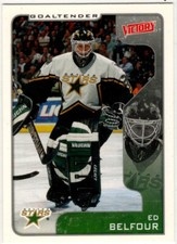 2001-02 Upper Deck Victory Hockey Ed Belfour No. 114 Dallas Stars