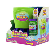 Gazillion Bubbles Tornado Machine Ultimate Bubble Green Blower, Ages 3+🆕