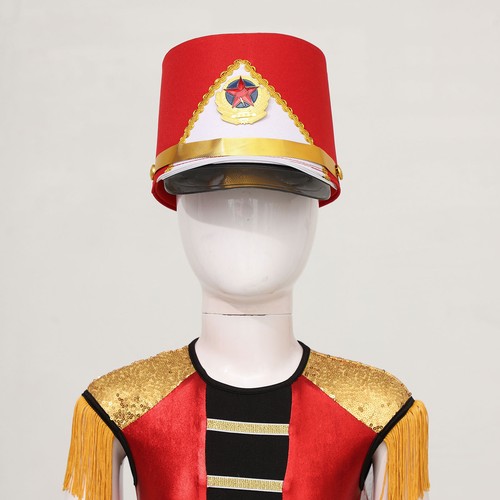 Kinder Band Hut Trommel Major Hüte Spielzeug Soldat Kappe Cosplay Party Zubehör - Bild 118 von 251