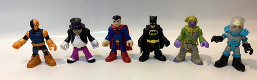 Imaginext Figures Bundle Marvel DC Figures batman mr freeze scarecrow etc (E4 )