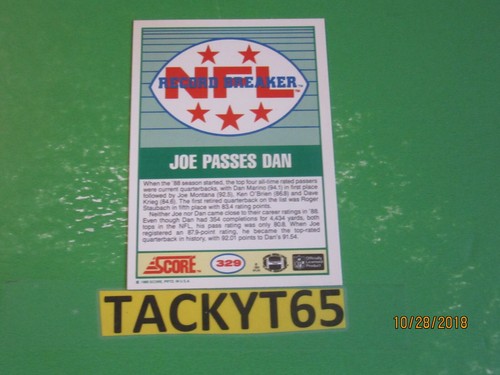 JOE MONTANA (SAN FRANCISCO 49ers) SINGLE CARD(S) YOU CHOOSE - Picture 26 of 26