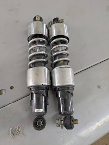 Progressive 412 Series Black 13 Heavy Duty Rear Shocks Harley Davidson Road King - Picture 3 of 3