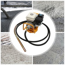 4 Stroke 7.5HP Gas Powered Concrete Vibrator Hand Held Construction Cement Mixer