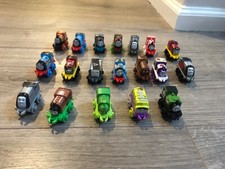 Thomas The Train Minis Lot Of 19 Trains Thomas Friends Micro Trains