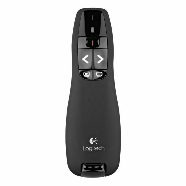 Logitech R400 Laser Presentation Remote Wireless Control Powerpoint