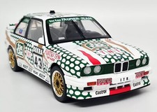 Solido 1/18 BMW M3 E30 DTM Championship 1991 A. Berg #43 Diecast Scale Model Car
