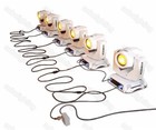 Outdoor Stage beam moving head lights 6 Splitter Power Cable Disco DJ Party Bar