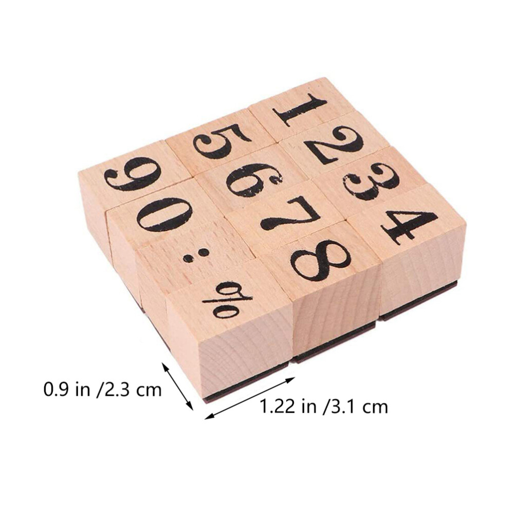 6 Sets Thank You Stamp DIY Scrapbook Month Abbreviation Seal Vintage eBay